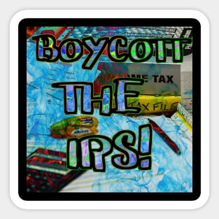 Boycott The IRS Sticker